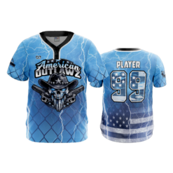 MENS 2-BUTTON SCOOP NECK LYCRA MESH AMERICAN-OUTLAWZ-1