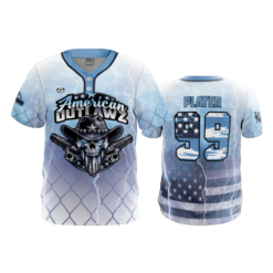 MENS 2-BUTTON SCOOP NECK LYCRA MESH AMERICAN-OUTLAWZ-2