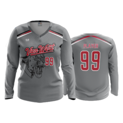 WOMENS V-NECK LONGSLEEVE VAN-WERT-1