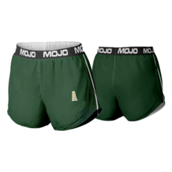 WOMENS MICRO FIBER RUN SHORT ATHENS-BULLDOGS-1