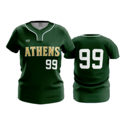 WOMENS NO BUTTON SCOOP NECK ATHENS-BULLDOGS-1