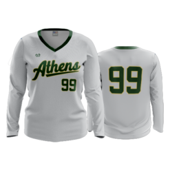 WOMENS V-NECK LONGSLEEVE ATHENS-BULLDOGS-2
