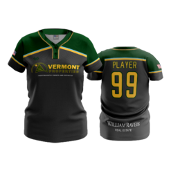 WOMENS 2-BUTTON SCOOP NECK LYCRA MESH VERMONT-PROPERTIES-2