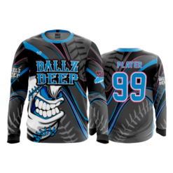 MENS SPORT CREW NECK LONGSLEEVE BALLZ-DEEP-1