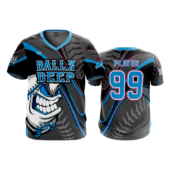 MENS SPORT V-NECK BALLZ-DEEP-1