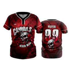 WOMENS 2-BUTTON SCOOP NECK LYCRA MESH CANNIBALS-1