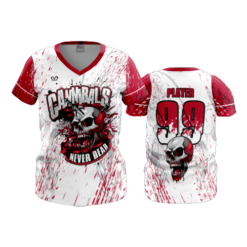 WOMENS V-NECK CANNIBALS-2