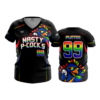 WOMENS V-NECK NASTY-P-COCKS-1