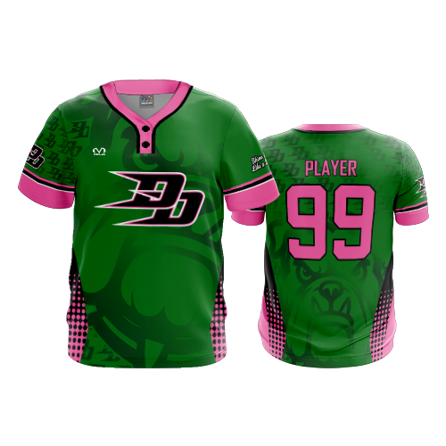 MENS 2-BUTTON SCOOP NECK LYCRA MESH DIAMOND-DAWGS-26-2