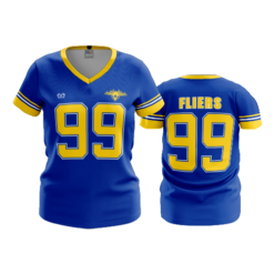 WOMENS V-NECK CLYDE-FLIERS-2