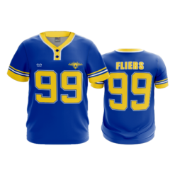 MENS 2-BUTTON SCOOP NECK LYCRA MESH CLYDE-FLIERS-2