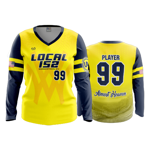 WOMENS V-NECK LONGSLEEVE PLUMBERS-AND-PIPE-LOCAL-1