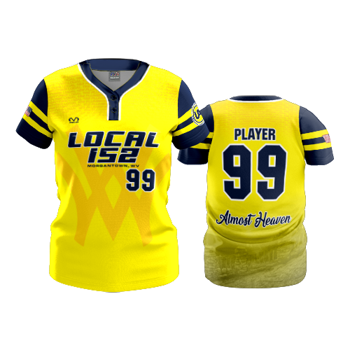 WOMENS 2-BUTTON SCOOP NECK LYCRA MESH PLUMBERS-AND-PIPE-LOCAL-1