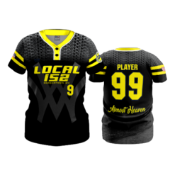 WOMENS 2-BUTTON SCOOP NECK LYCRA MESH PLUMBERS-AND-PIPE-LOCAL-2