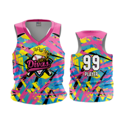 WOMENS RACERBACK TANK DIRTY-DIVAS-ADD