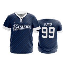 MENS 2-BUTTON SCOOP NECK LYCRA MESH GAMERS-2