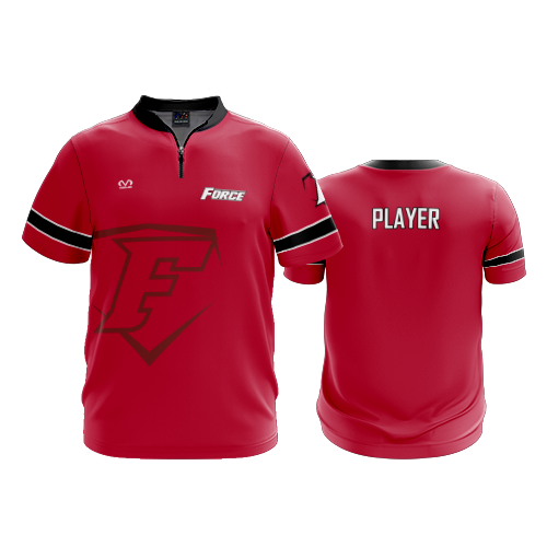 UNISEX QUARTER ZIP MICRO FIBER SHORT SLEEVE CAP-CITY-ADDS