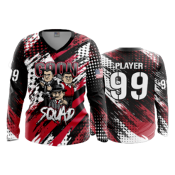 WOMENS V-NECK LONGSLEEVE GOON-SQUAD-2