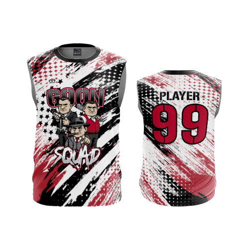 MENS SPORT CREW NECK SLEEVELESS GOON-SQUAD-ACES-ADD