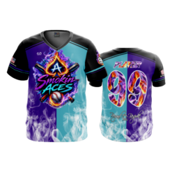 MENS SPORT V-NECK SMOKIN-ACES-1