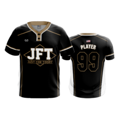 MENS 2-BUTTON SCOOP NECK LYCRA MESH JFT-1