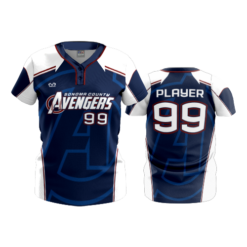 WOMENS 2-BUTTON SCOOP NECK LYCRA MESH SONOMA-COUNTY-AVENGERS-2