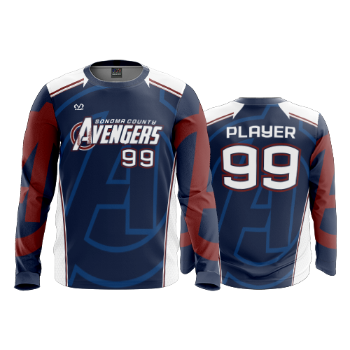 MENS SPORT CREW NECK LONGSLEEVE SONOMA-COUNTY-AVENGERS-2