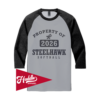 DISTRICT ¾ RAGLAN SLEEVE STEELHAWKS-FP-FR