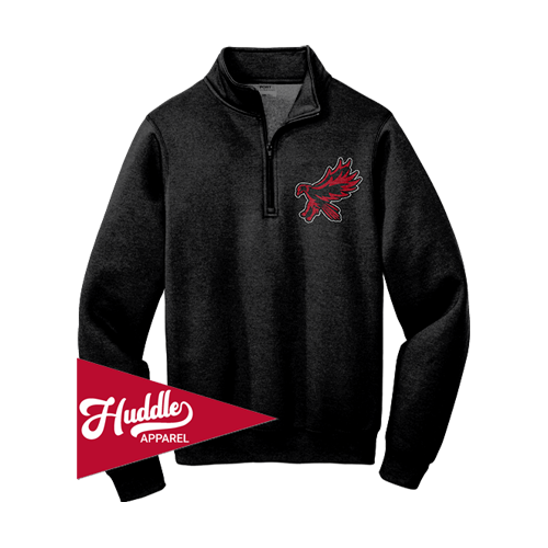PORT UNISEX ¼ ZIP STEELHAWKS-FP-FR