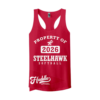 NEXT LEVEL WOMENS RACERBACK STEELHAWKS-FP-FR