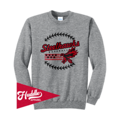 PORT UNISEX CREW SWEATSHIRT STEELHAWKS-FR