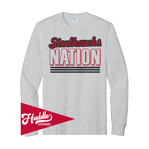 PORT UNISEX LONGSLEEVE TEE STEELHAWKS-FR