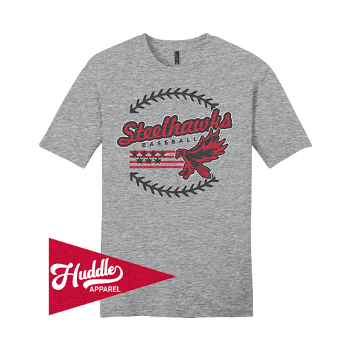 DISTRICT UNISEX T-SHIRT STEELHAWKS-FR