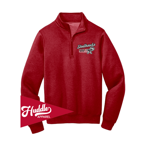 PORT UNISEX ¼ ZIP STEELHAWKS-FR