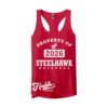 NEXT LEVEL WOMENS RACERBACK STEELHAWKS-FR