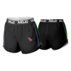 WOMENS MICRO FIBER RUN SHORT TOPEKA-TRASH-PANDAS-1