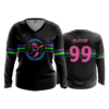 WOMENS V-NECK LONGSLEEVE TOPEKA-TRASH-PANDAS-1