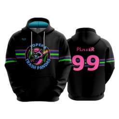 UNISEX FLEECE HOODY TOPEKA-TRASH-PANDAS-1