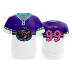 MENS 2-BUTTON SCOOP NECK LYCRA MESH TOPEKA-TRASH-PANDAS-2