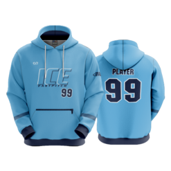 3 POCKET TERRY FLEECE HOODY ICE-FASTPITCH-ADDS