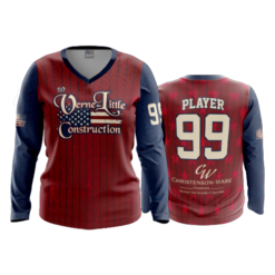 WOMENS V-NECK LONGSLEEVE VERN-LITTLE-2