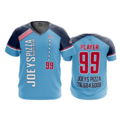 MENS SPORT V-NECK JOEYS-PIZZA-1