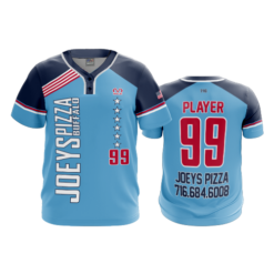 MENS 2-BUTTON SCOOP NECK LYCRA MESH JOEYS-PIZZA-1