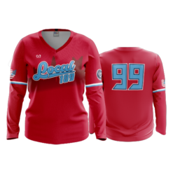 WOMENS V-NECK LONGSLEEVE LOCAL-189-2026-2