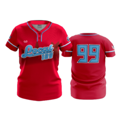 WOMENS 2-BUTTON SCOOP NECK LYCRA MESH LOCAL-189-2026-2