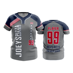 WOMENS NO BUTTON SCOOP NECK JOEYS-PIZZA-2