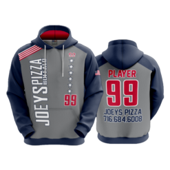 UNISEX FLEECE HOODY JOEYS-PIZZA-2