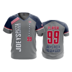 MENS SPORT V-NECK JOEYS-PIZZA-2