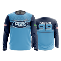 MENS SPORT CREW NECK LONGSLEEVE PREMIER-PROPANE