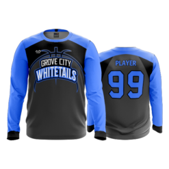 MENS SPORT CREW NECK LONGSLEEVE GROVE-CITY-WHITETAILS-2